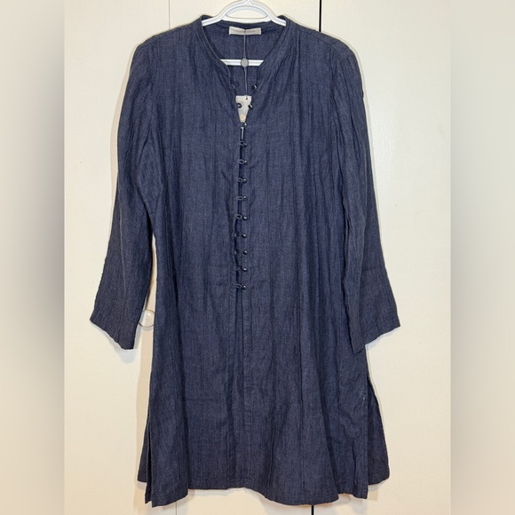NWT Windsmoor Navy Button-Down Tunic - Picture 1 of 12